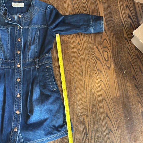 Five Plus Denim Button Up Dressl - Picture 12 of 15